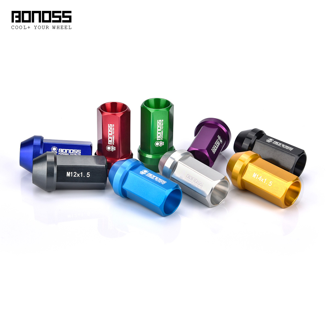 Long Aluminum Wheel Lug Nuts M14x1.5