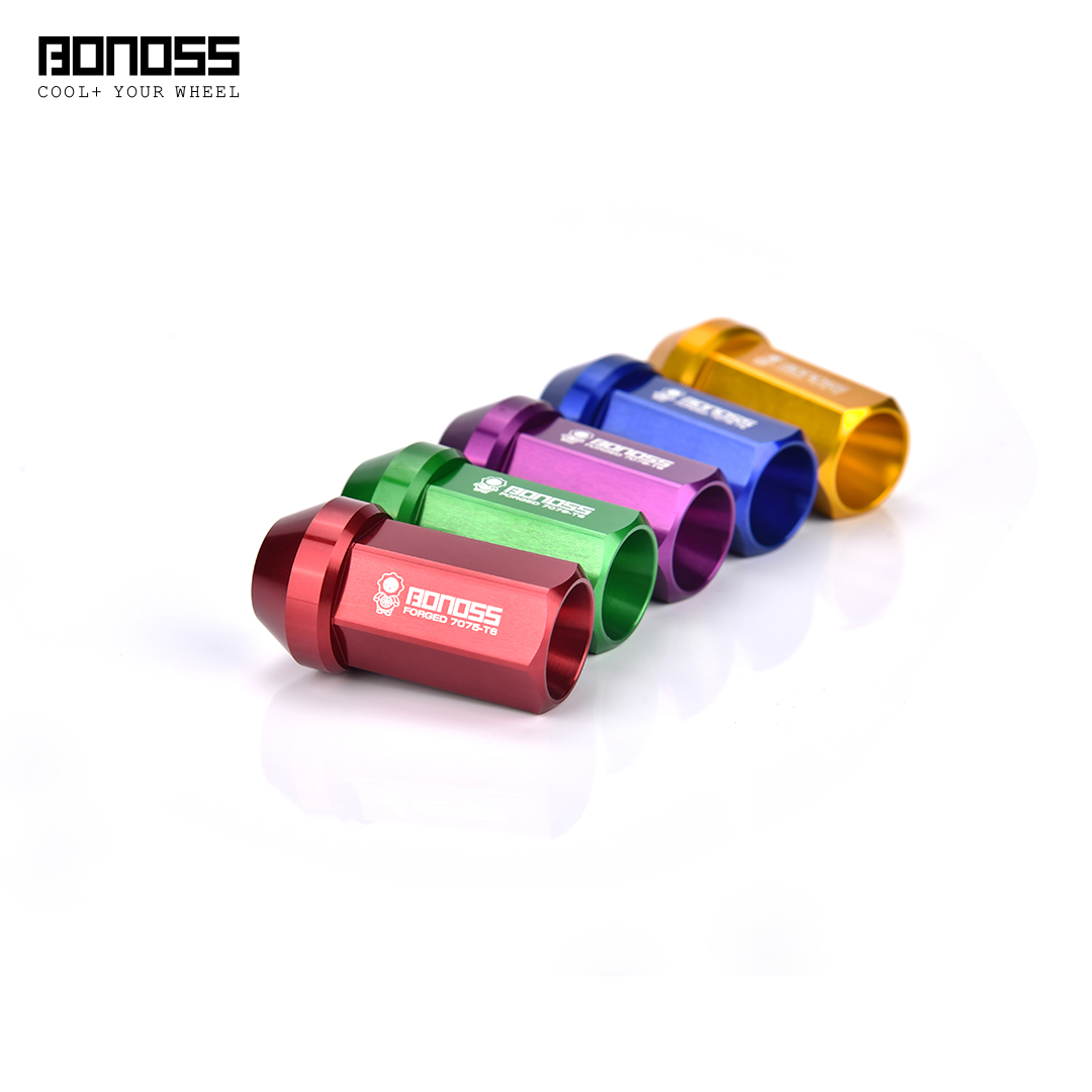 Long Aluminum Wheel Lug Nuts M12x1.5